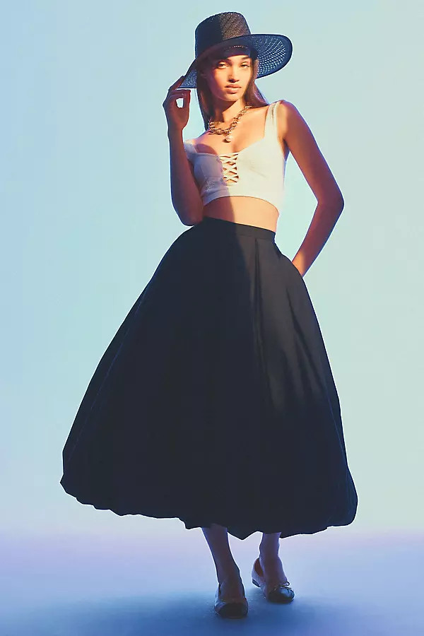 Hutch Bubble Skirt By Hutch in Black Size 22W | Anthropologie (US)