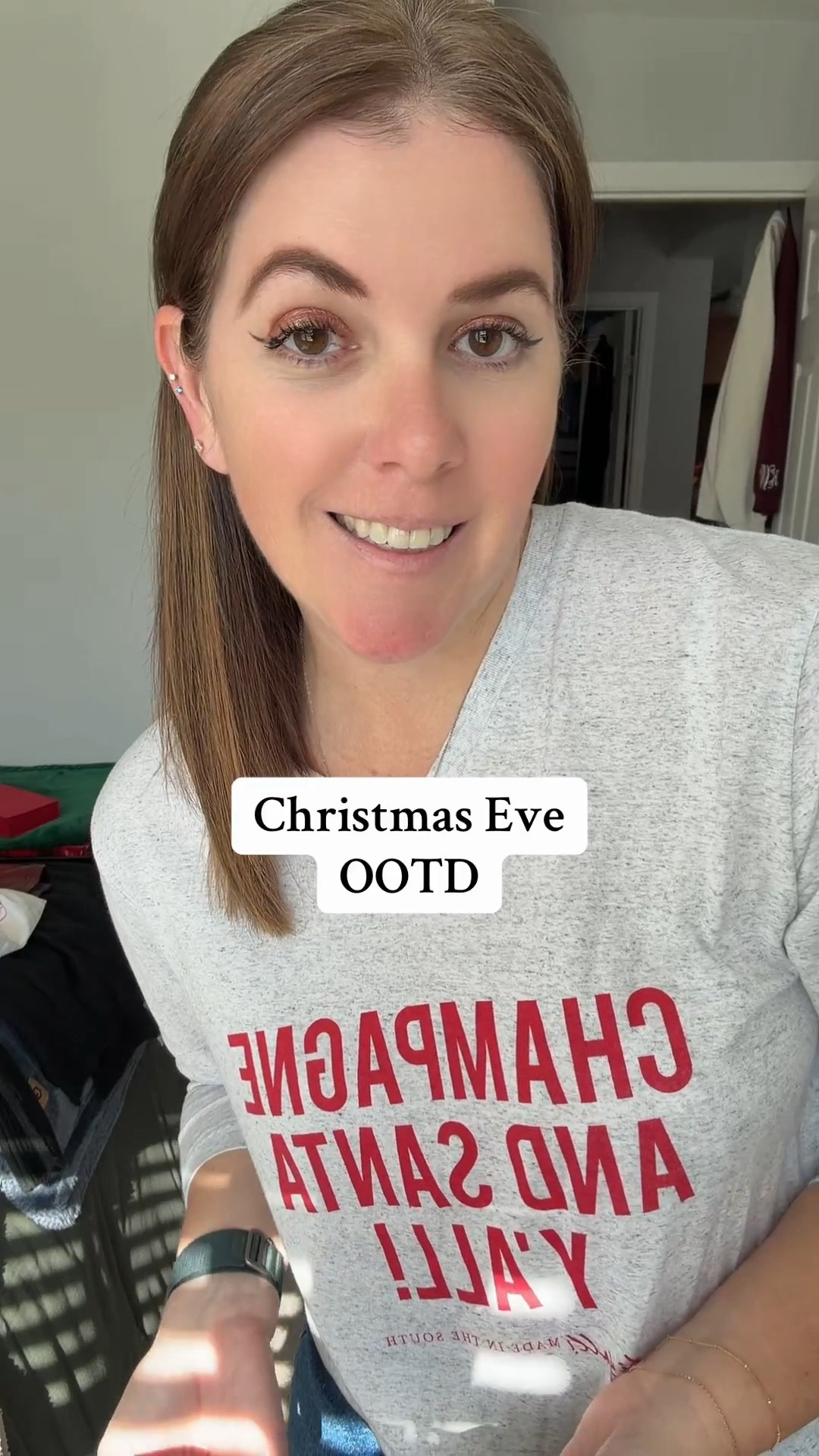 A little NYE OOTD! 

Is this a look you would wear to NYE?! 

#LTKHoliday #LTKMidsize #LTKootd