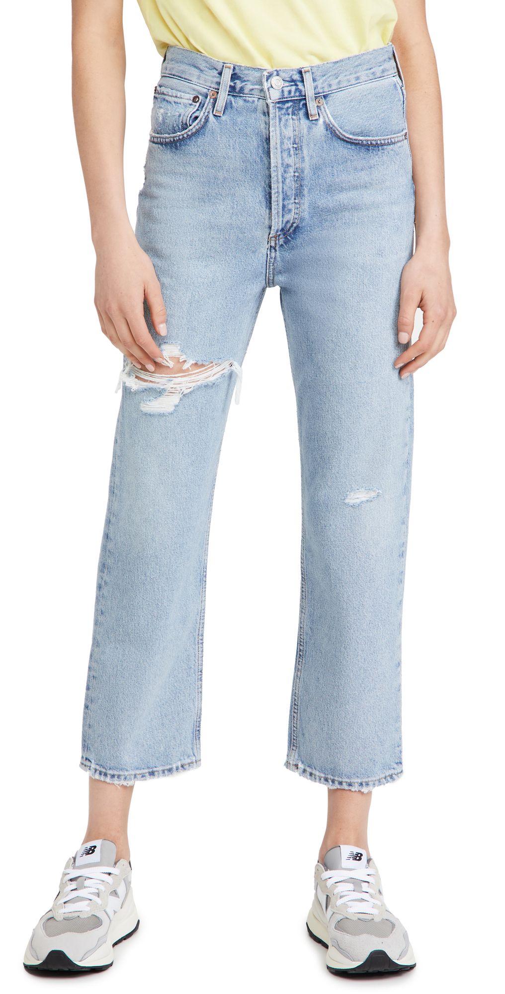 AGOLDE 90's Crop Loose Straight Jeans | Shopbop