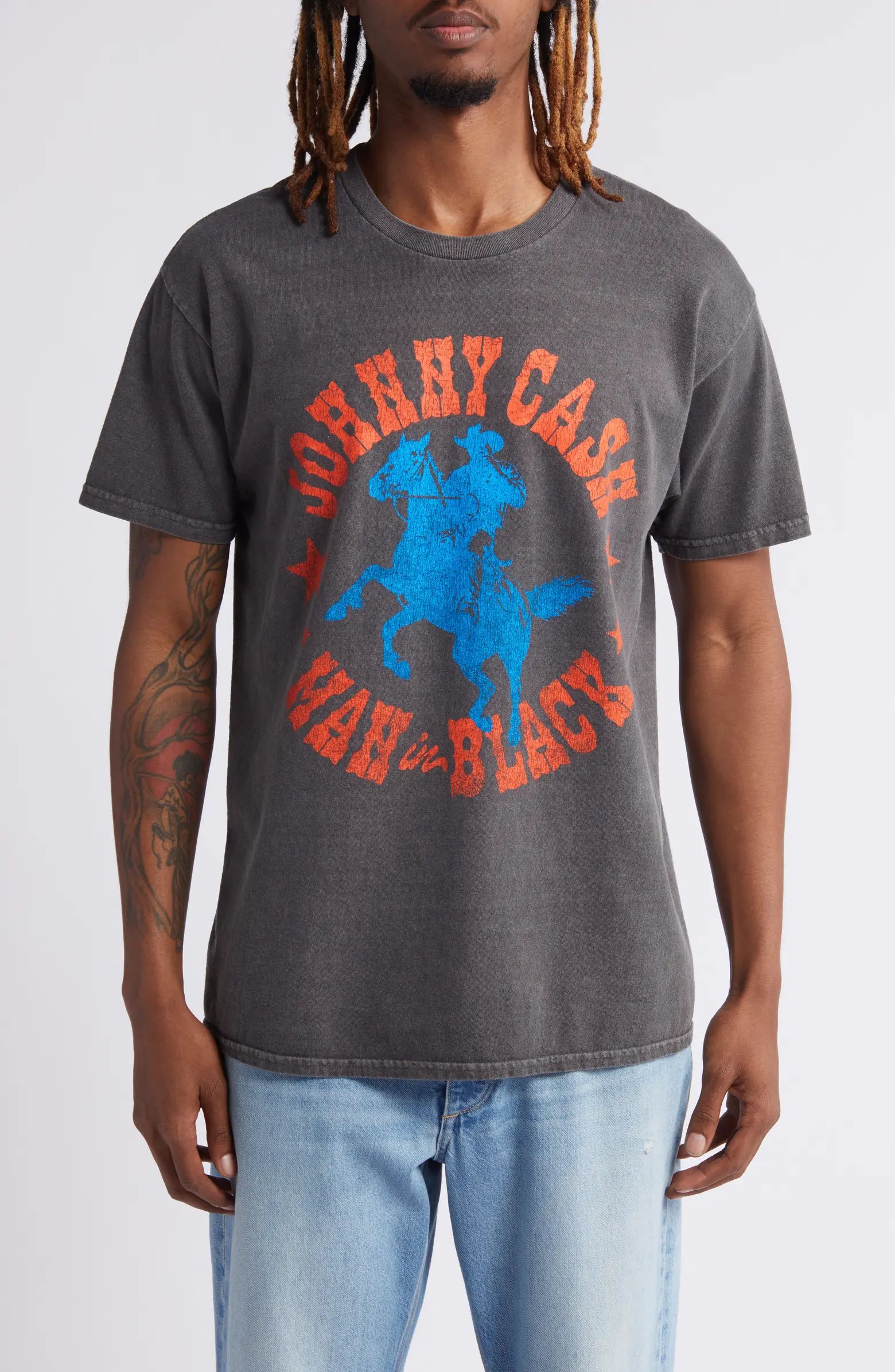 Merch Traffic Johnny Cash Cotton Graphic T-Shirt | Nordstrom | Nordstrom