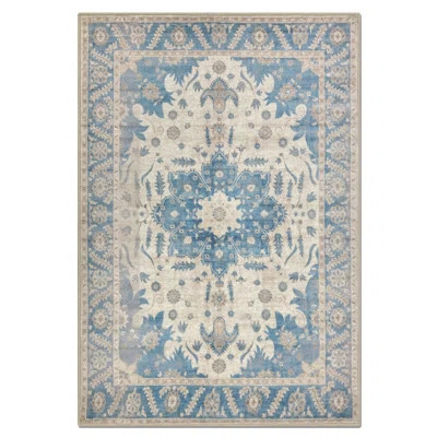 Washable Rug,Anti Slip Backing Rugs for Living Room,Bedroom, Vintage Home Decor Area Rug | Wayfair North America