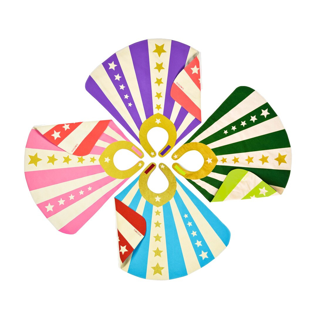 Reversible Super Hero Cape Multi Colors Halloween Costume for - Etsy | Etsy (US)