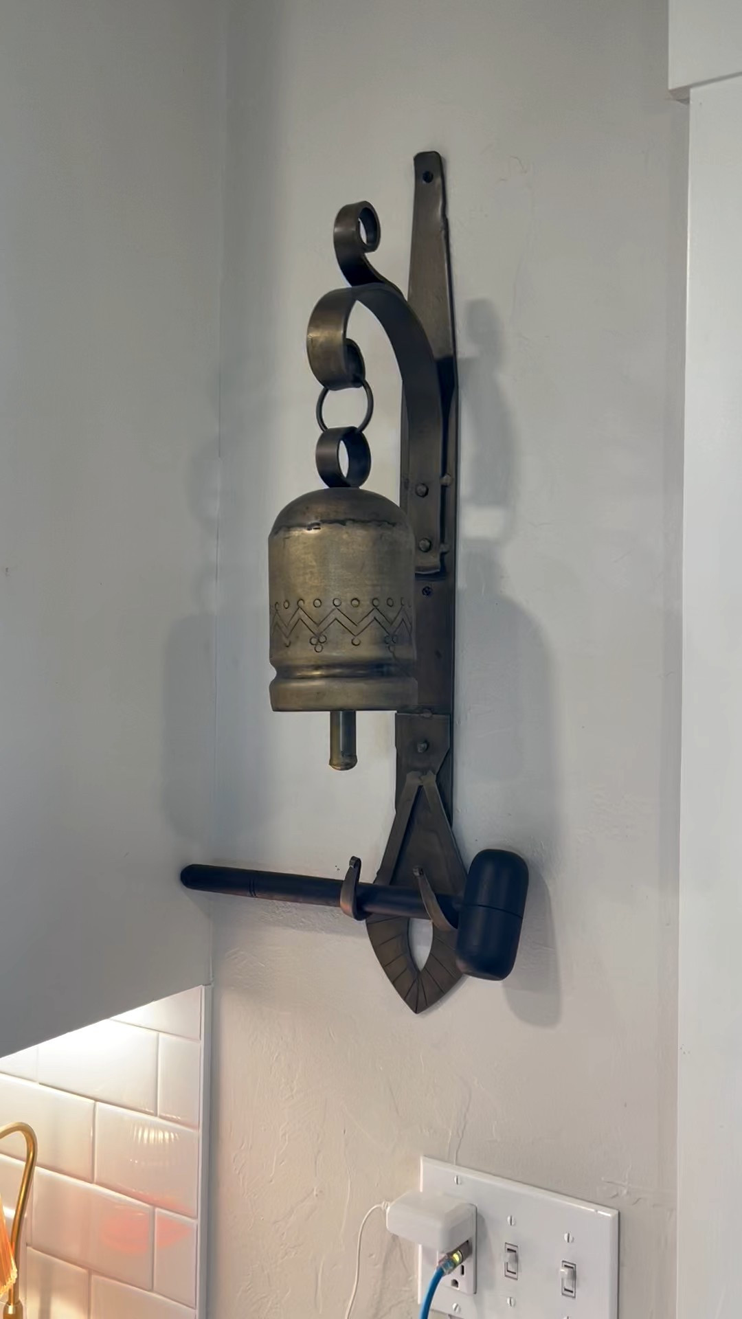 This bell is a killer price for the quality! It’s such a good size to it and makes a statement on any wall. THE gift of the season. 

#LTKHoliday #LTKHome #LTKGiftGuide