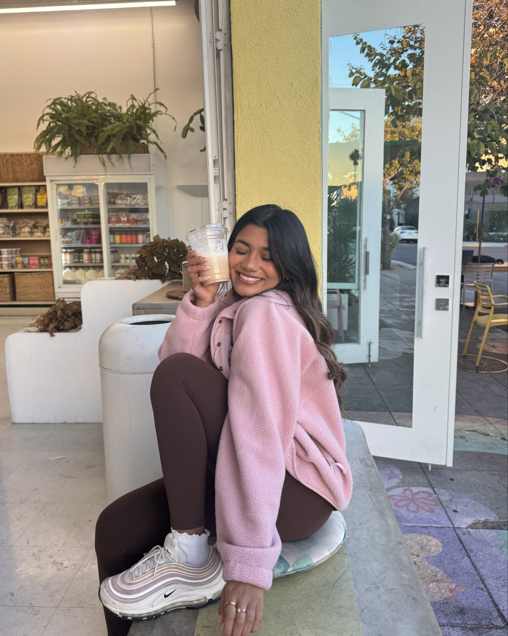 pink cozy jacket, brown workout set, oversized sweater vibes, soft knit layers, warm and fuzzy, casual chic winter, loungewear luxe, pastel winter tones, neutral cozy combo, relaxed fit warmth, soft textures, layered comfort, casual cozy streetsyle, plush jacket vibes, athleisure warmth, cozy pastel mix, soft cotton layers, winter layering inspo, comfy casual chic, muted tones outfit, snug and stylish, effortless winter layers, soft and warm palette, cozy casual athleisure, pastel pink warmth, brown neutral set, laid-back winter look, soft oversized jacket, casual comfy layers, winter loungewear inspo

#LTKSeasonal #LTKHoliday