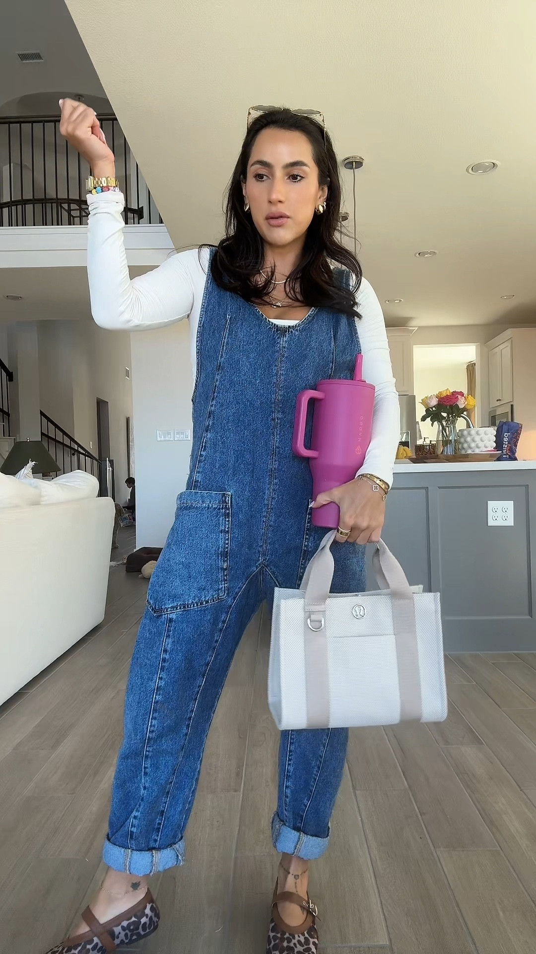 Casual mom outfit to run errands 👌🏼 overallas size XS, top small 

Spring fashion, petite style, Amazon fashion, spring style 

#LTKFindsUnder100 #LTKPetite #LTKStyleTip