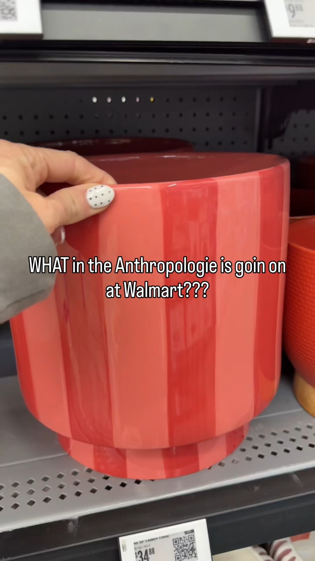 WHAT in the Anthropologie is goin on at Walmart???