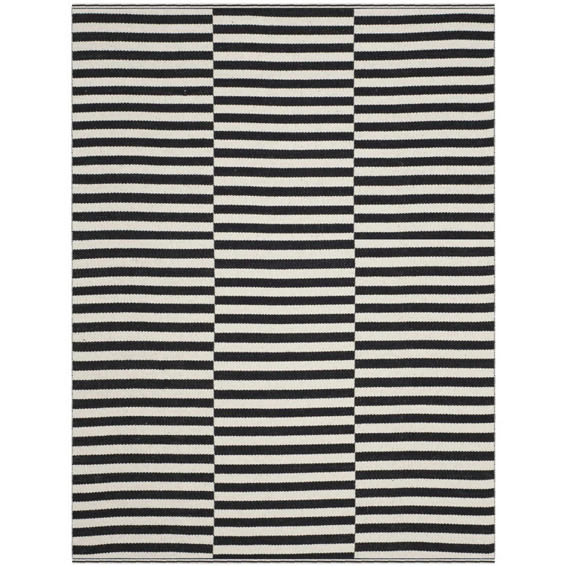 Ilona Flatweave Cotton Striped Rug | Wayfair North America