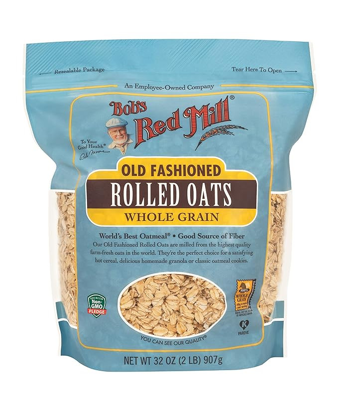 Bob's Red Mill Old Fashioned Regular Rolled Oats, 32 Oz | Amazon (US)