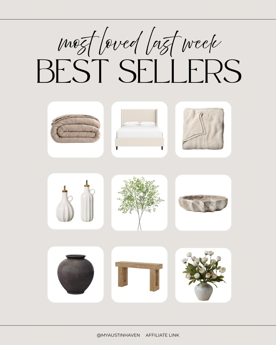 Most Loved this Month 🤎

January Best Sellers, top sellers,
Most loved items via LTK, target finds, amazon home

#LTKSaleAlert #LTKHome #LTKSeasonal