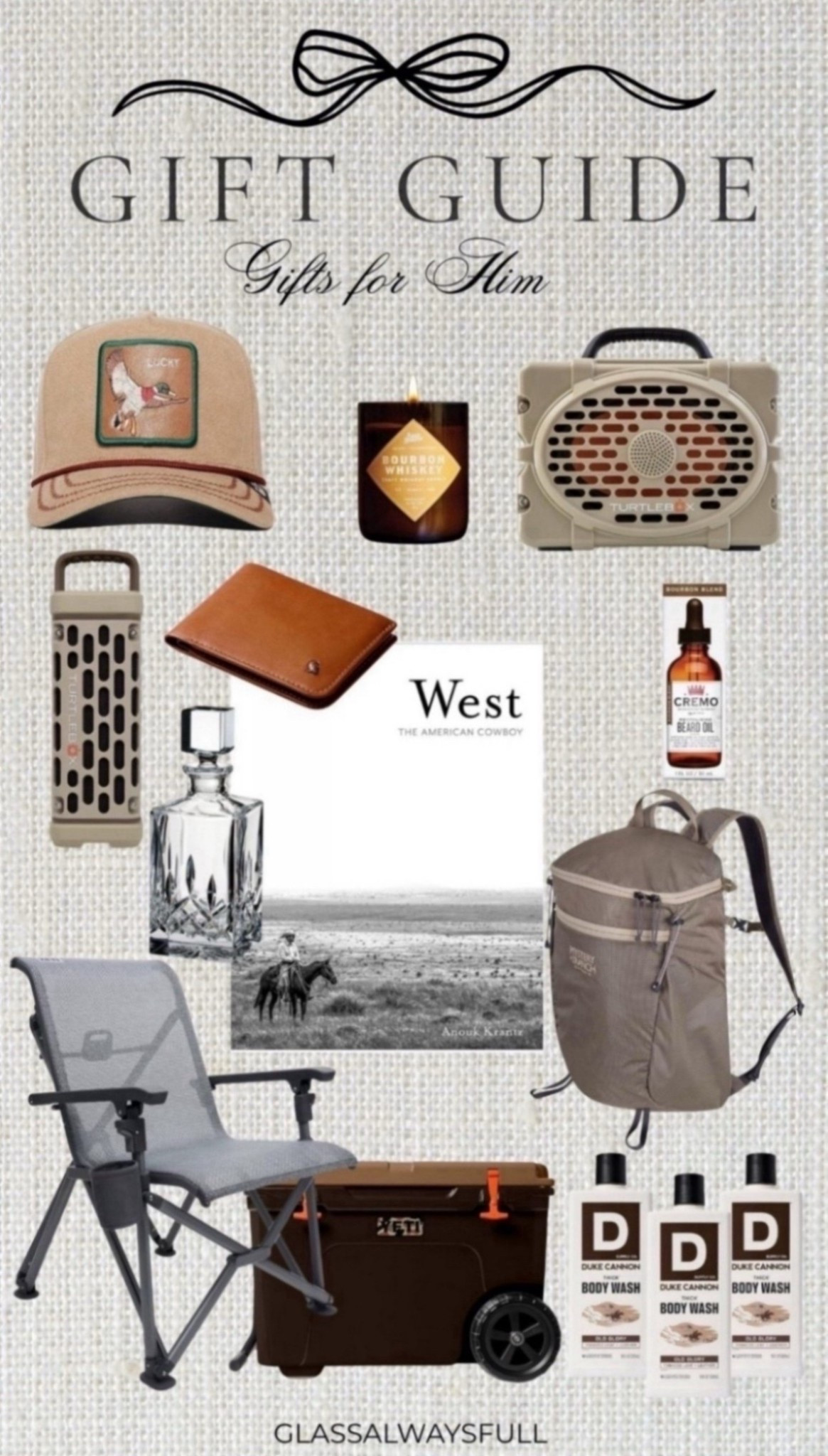 Men’s gift guide, men’s gifts, men’s gift ideas, Amazon men’s gifts, men’s body wash, yeti, yeti chair, turtlebox waterproof speaker, men’s candle, Christmas gifts for him, men’s birthday gifts, whiskey decanter, wallet, men’s shorts, men’s flip flops, Sitka cap. Callie Glass 


#LTKMens #LTKGiftGuide #LTKHoliday