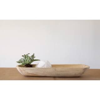 Oval Paulownia Wooden Bowl | Michaels Stores