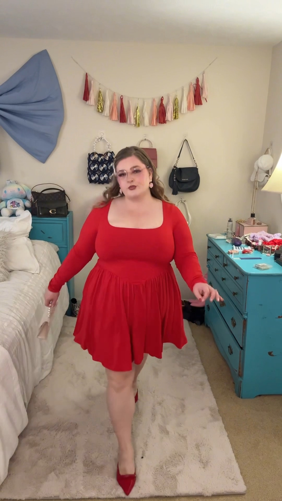 Curvy midsize & plus size girlies it’s day 4 of curvy Valentine’s Day outfits and I have found the perfect dress for date night ♥️ I’m a size 16 wearing XL in this dress 

#LTKPlusSize #LTKMidsize #LTKValentine