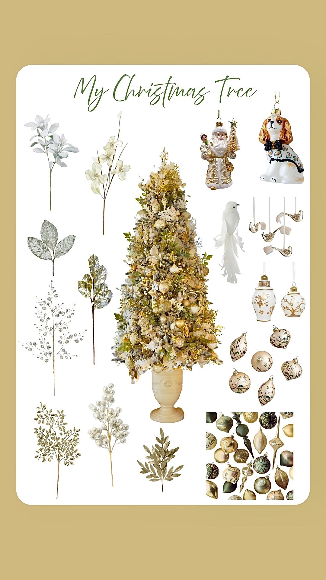 My 2025 Christmas tree! 🌲 

#LTKHoliday #LTKHome #LTKFindsUnder50