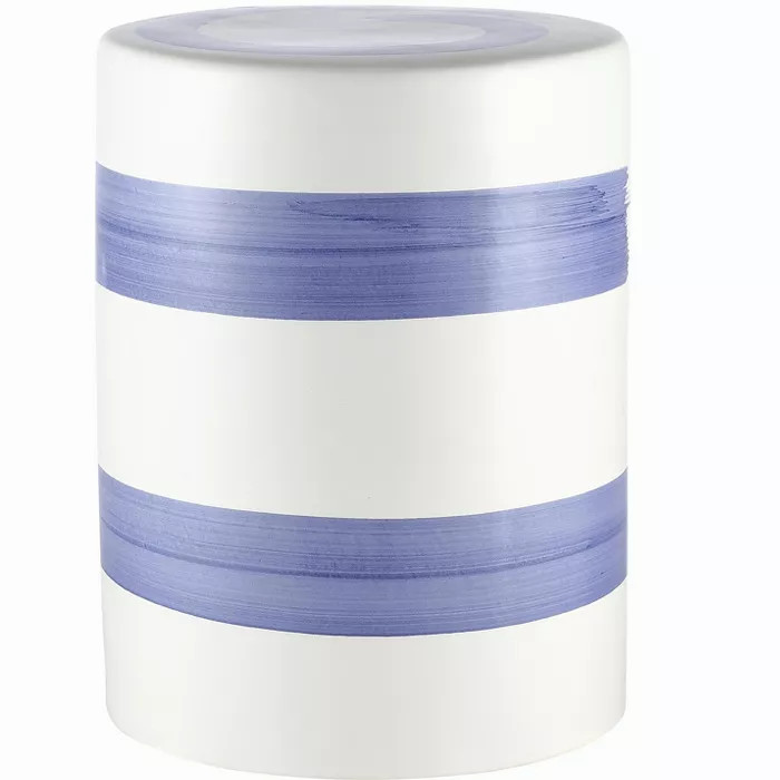 Hael Garden Stool - Blue/White -  Safavieh | Target