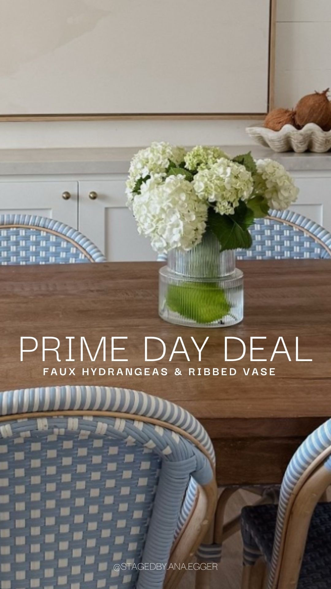 My favorite faux hydrangeas - real touch & so beautiful! On sale now for Amazon Prime Day 🤍

#LTKHome #LTKStyleTip #LTKSaleAlert