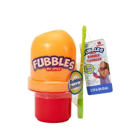 Little Kids Inc. Fubbles No-Spill Bubble Tumbler. Ages 3 & up | Walmart (US)