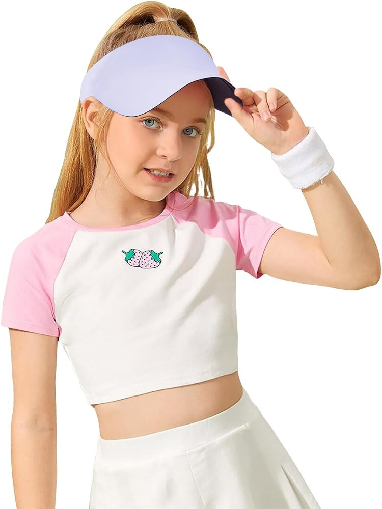 Zando Kids Sun Visor Hat Toddler UPF 50+ Sun Protective Hats for Girls Boys Visors Adjustable Ten... | Amazon (US)