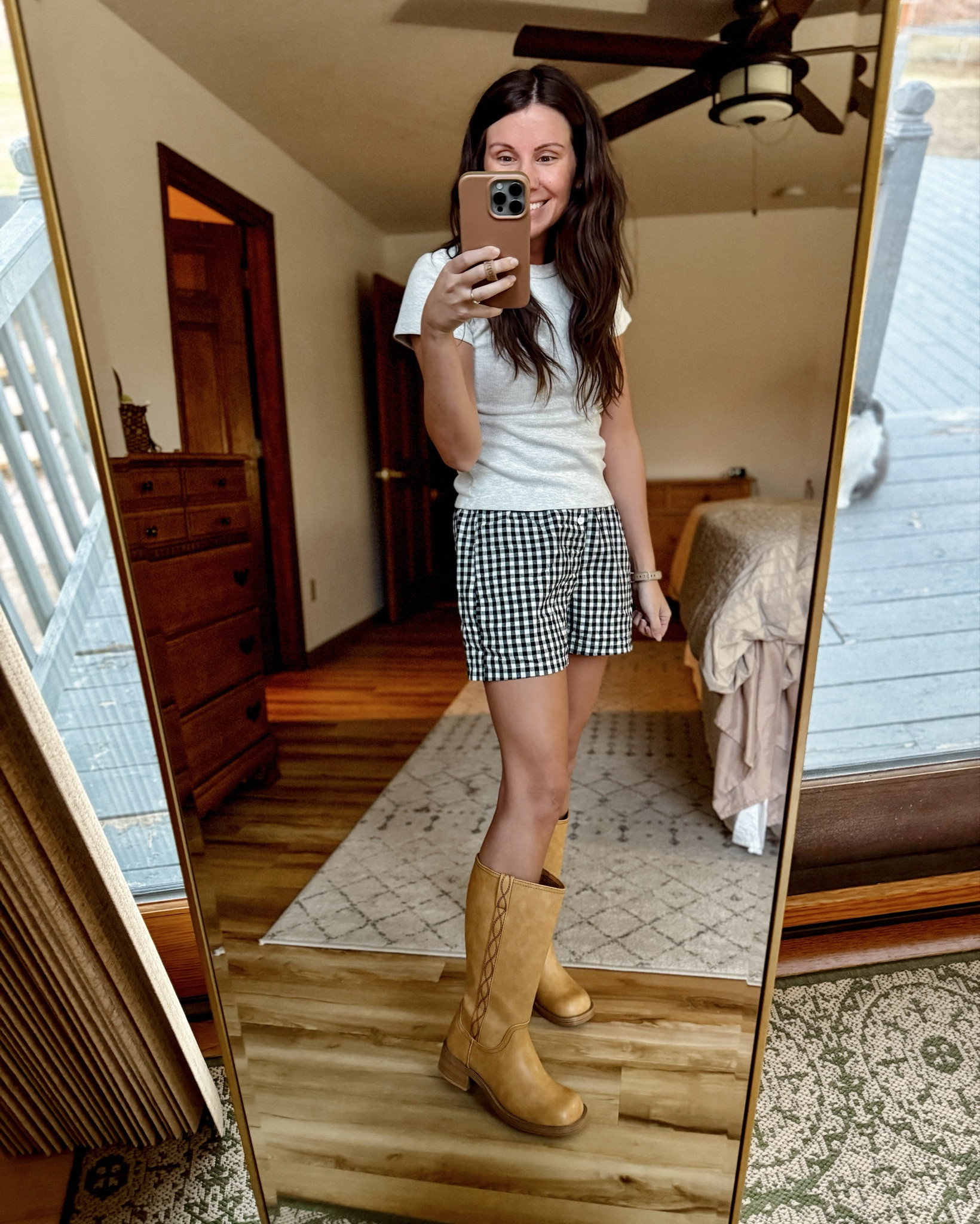 Small in my tee, xs in my boxer shorts (100% cotton! Also own the army green) an 6 in my boots💛

#LTKgrwm #LTKPetite #LTKootd