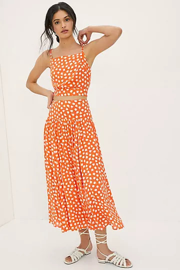 Daisie Midi Skirt | Anthropologie (US)