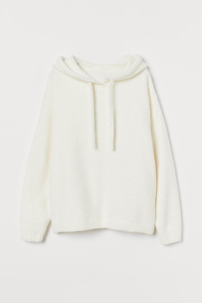 Fluffy-knit Hoodie | H&M (US + CA)