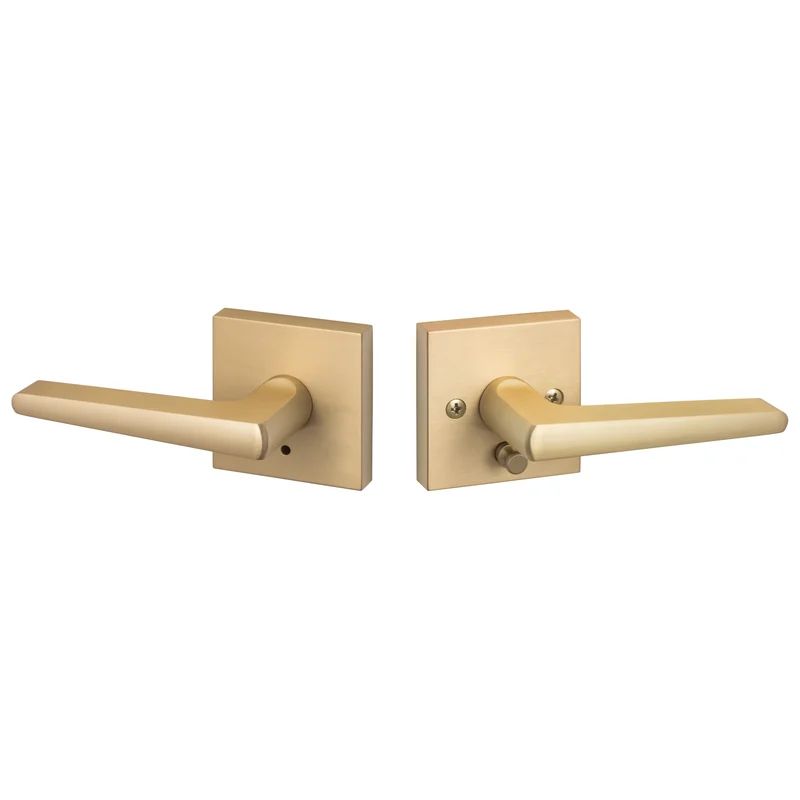 Pavo Passage Door Lever with Square Rosette | Wayfair North America