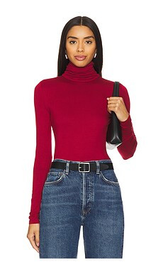 Lovers and Friends Katie Turtleneck in Dark Red from Revolve.com | Revolve Clothing (Global)