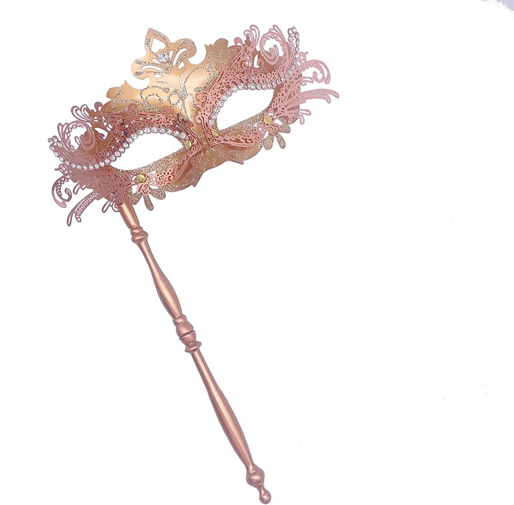 Masquerade Mask for Women/Men, Fancy Party Face Mask Venetian Mask for Prom Ball Halloween Mardi ... | Amazon (US)