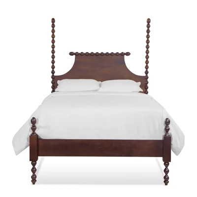 Mary Spindle Four Post Bed | Wayfair North America
