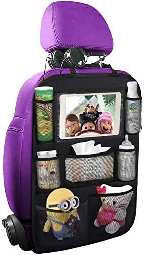 ONE PIX Backseat Car Organizer Mats Back Seat Organizers and Storage Bag with Touch Screen Tablet... | Amazon (US)
