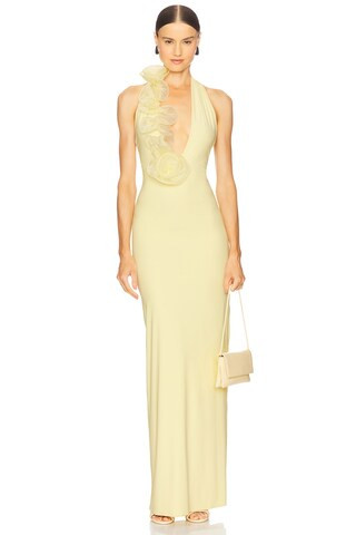 Deme by Gabriella Adela Dress in Butter Yellow from Revolve.com | Revolve Clothing (Global)