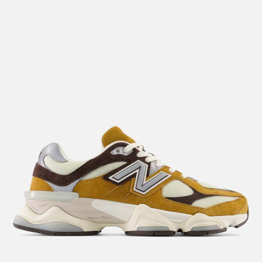New Balance Men's 9060 Leather, Suede and Mesh Trainers | Coggles (Global)