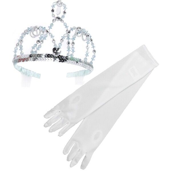 Cinderella Tiara & Storybook Princess Gloves | Maisonette