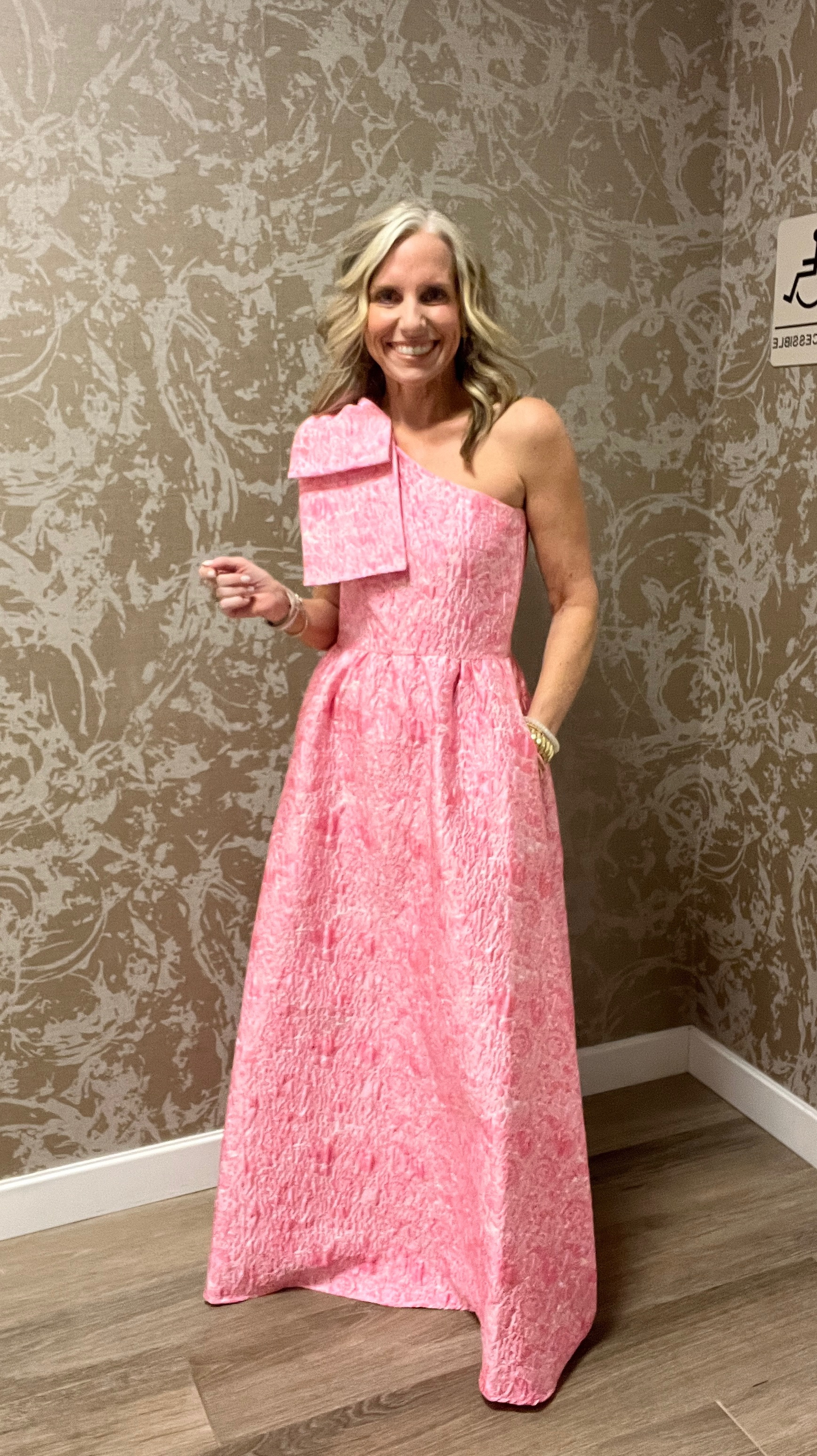 Gorgeous MOB/MOG dress. I’m in a small, would go down to XS 
You could cut it off for wedding guest later 

#LTKWedding #LTKOver40 #LTKStyleTip