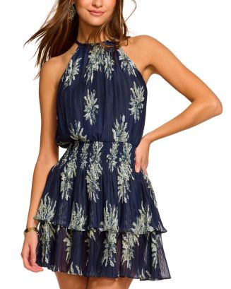 Ramy Brook Donnielle Floral Smocked Halter Neck Dress  | Bloomingdale's Women | Bloomingdale's (US)