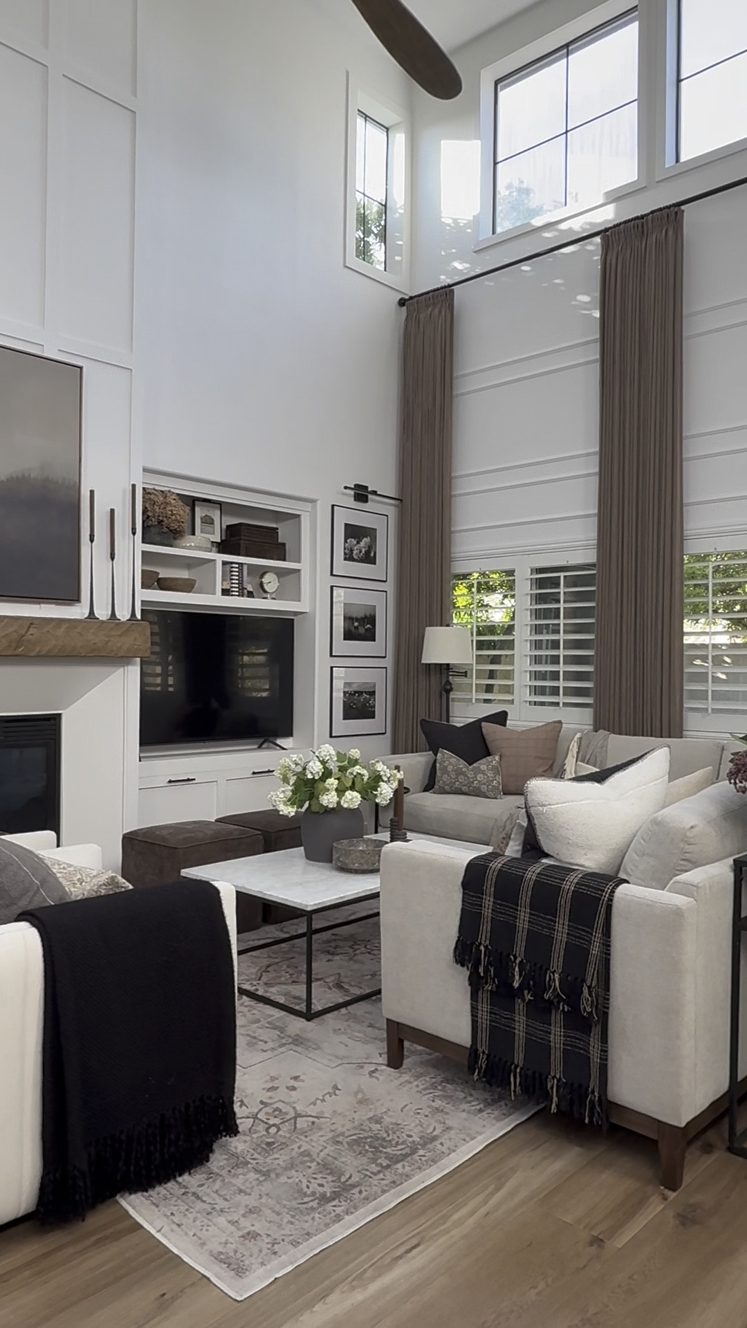 Before & After my custom curtains 

Discount code: JAIME13 on your curtain order 

#LTKHome #LTKFindsUnder100 #LTKFindsUnder50