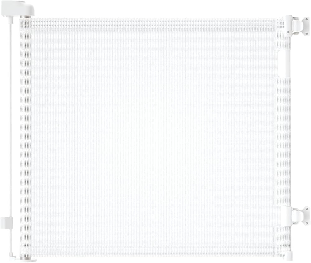 Retractable Baby Gate,Mesh Baby Gate or Mesh Dog Gate,33" Tall,Extends up to 55" Wide,Child Safet... | Amazon (US)