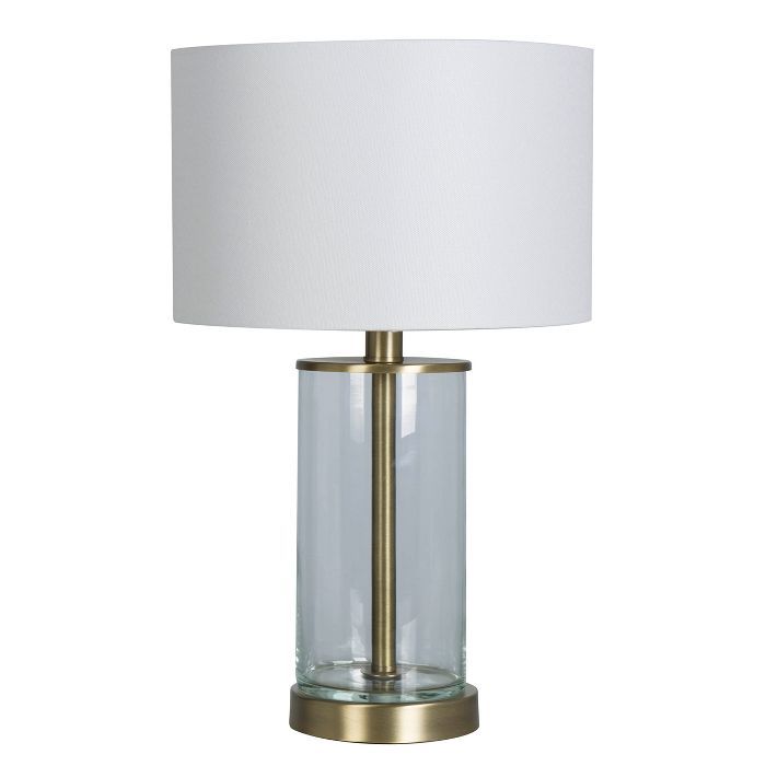 Fillable Accent with USB Table Lamp Brass - Project 62™ | Target