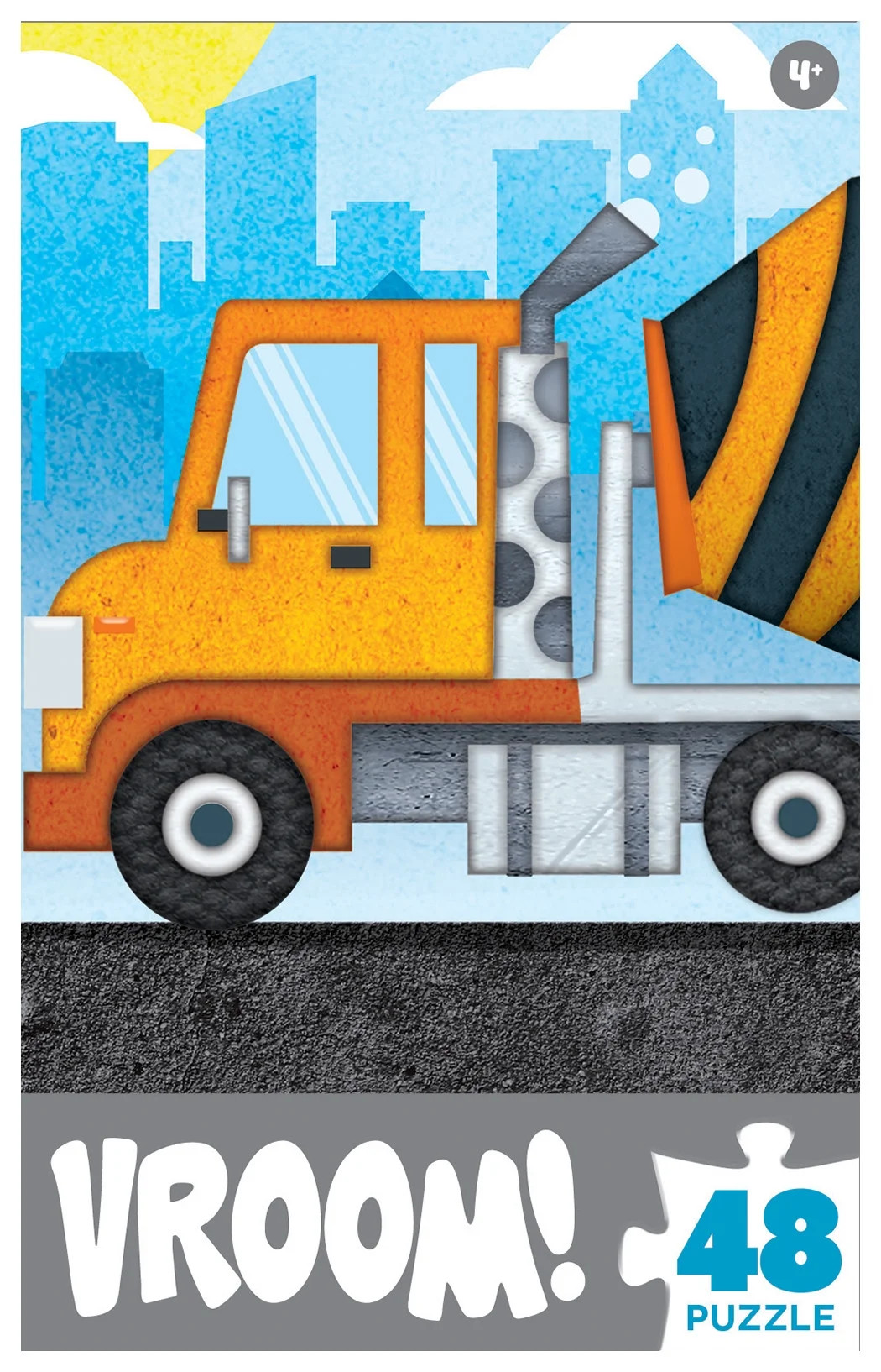 Vroom! 48 Pieces Interlocking Jigsaw Puzzle for Kids | Walmart (US)
