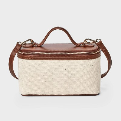 Vanity Crossbody Bag - A New Day™ Natural Canvas | Target