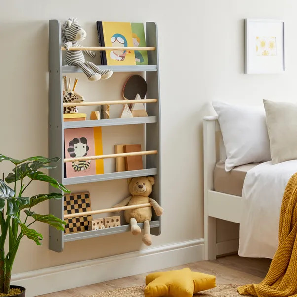 Kids Amber Wall Mounted Book Shelf | Dunelm (migrated)
