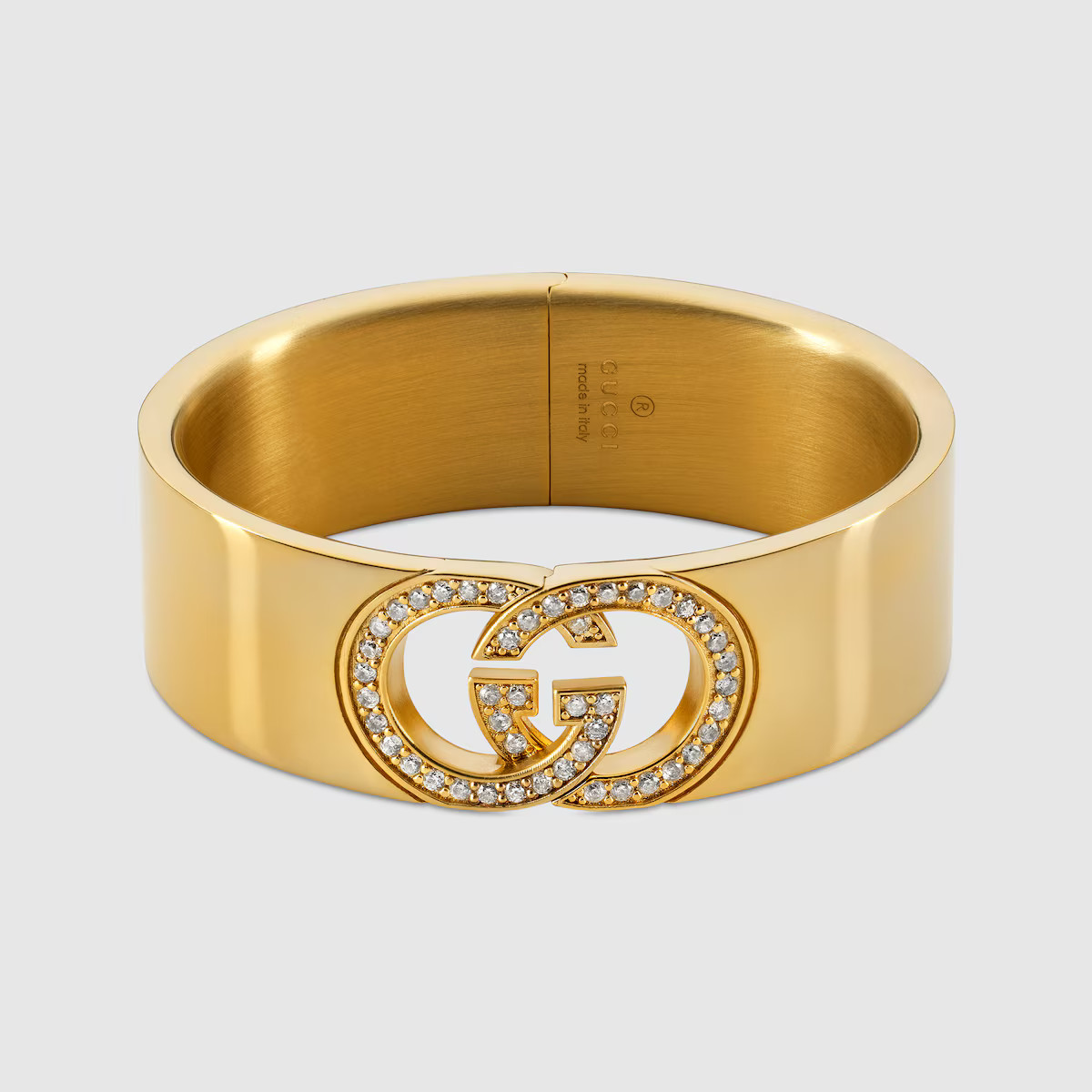 Gucci Gucci Interlocking crystal cuff bracelet | Gucci (US)