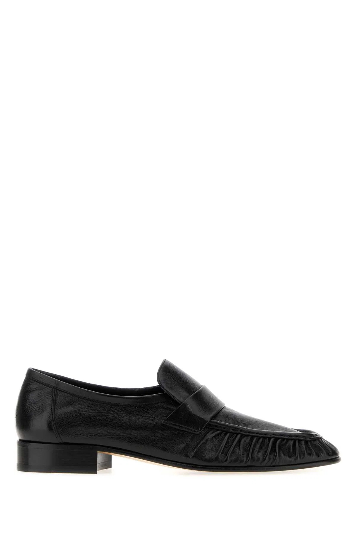 The Row Loafer Loafer — Black - 40 | Italist Inc.