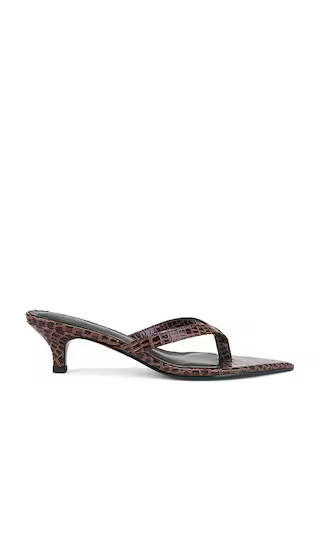 FEMME LA Ginza Thong Slipper in Brown. - size 11 | Revolve Clothing (Global)
