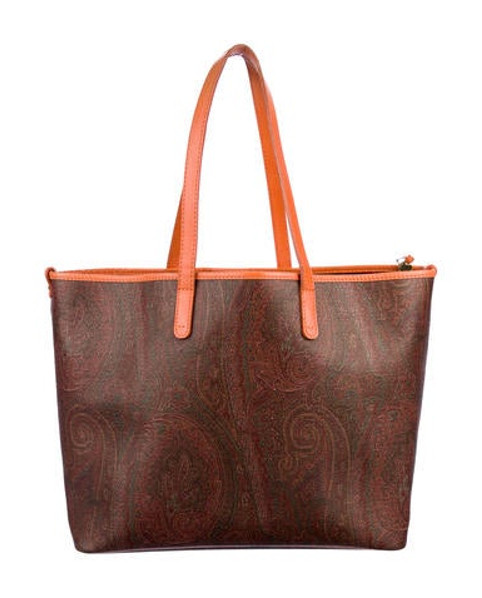 Etro Paisley Print Tote Multicolor | The RealReal