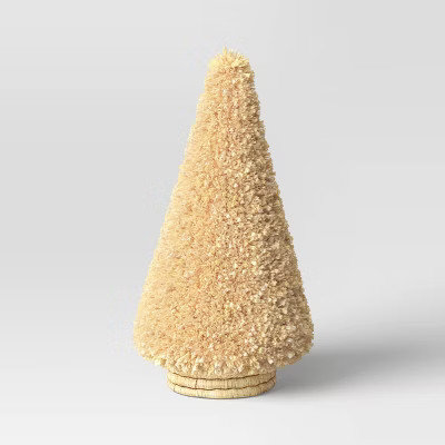 Large Raffia Decorative Tree Cream - Threshold™ | Target