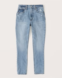 Women's Curve Love High Rise Skinny Jean | Women's Bottoms | Abercrombie.com | Abercrombie & Fitch (US)