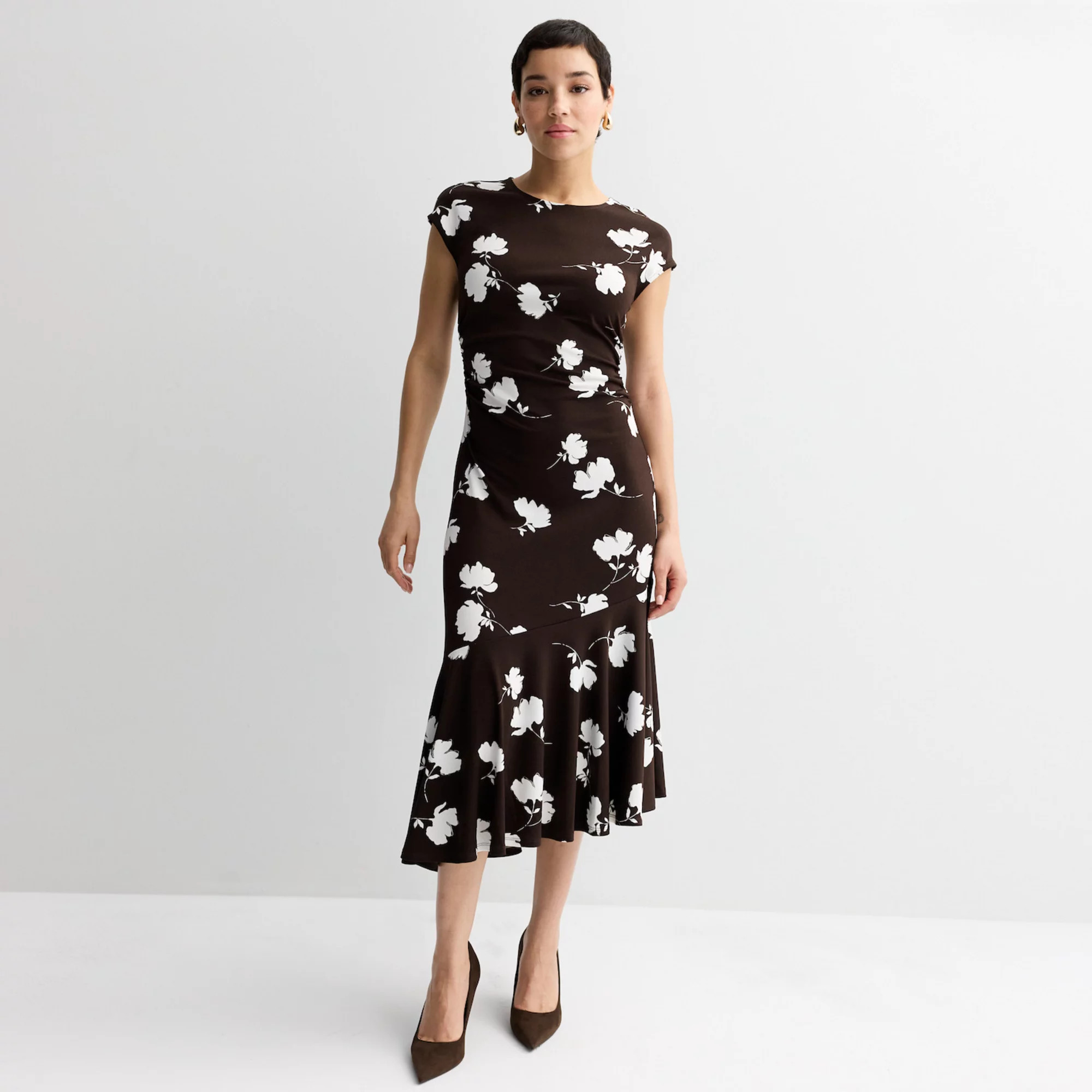 Women's Nine West Flounce Midi Dress | Kohl's