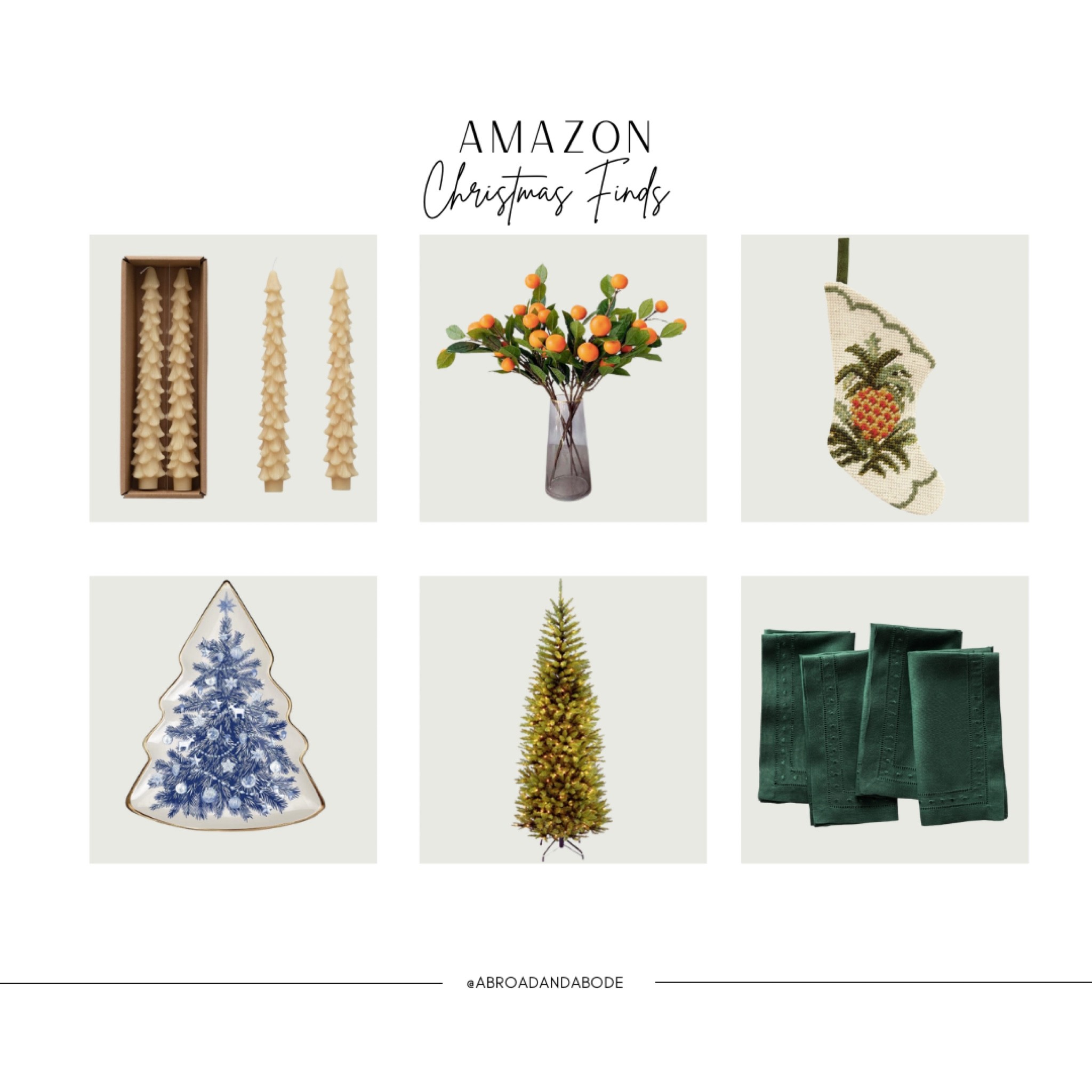 Amazon Christmas Decor!

Christmas decor, Christmas tree, stocking, napkins, holiday decor, kitchen decor, candles, modern home, blue and white decor

#LTKhome #LTKSeasonal #LTKHoliday