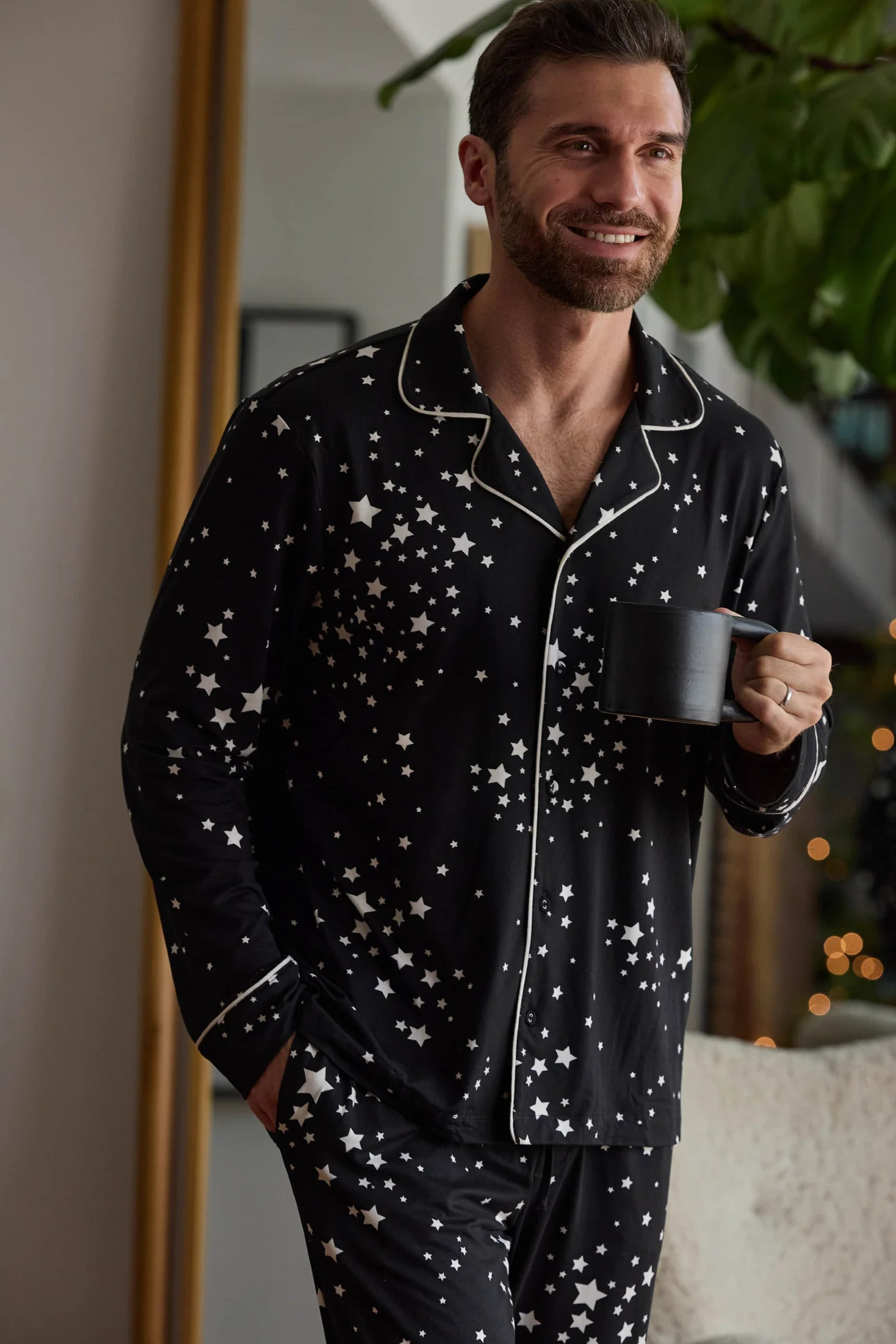 Noah PJ Set | Black Stars | MASONgrey