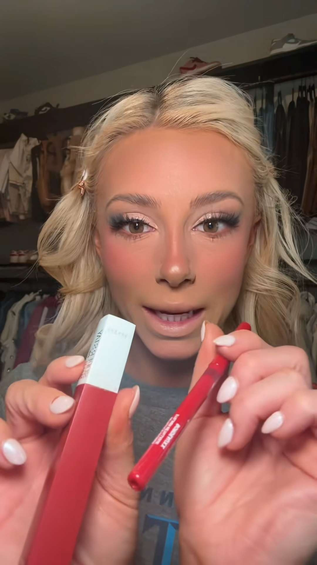 Let's get ready for gameday ❤️ 

 #LTKgrwm #LTKootd